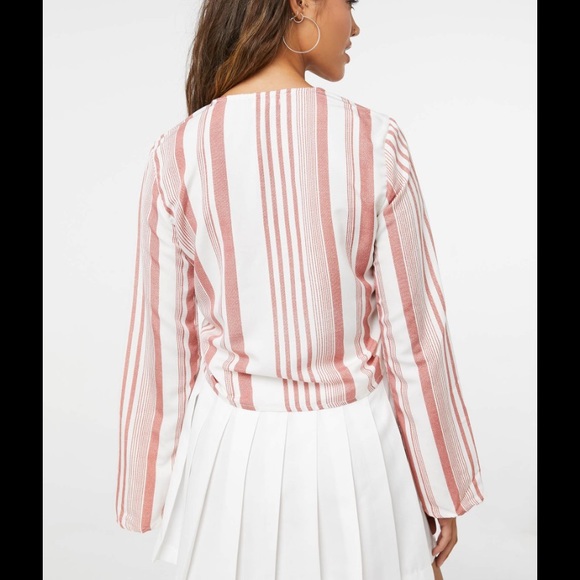 🔸 Ardene 🔸 light weight striped blouse - Picture 2 of 8